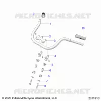 STEERING, SOPORTE DE MANILLAR AND GRIPS