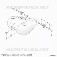 SISTEMA DE COMBUSTIBLE, FUEL TANK MOUNTING