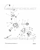 SISTEMA DE COMBUSTIBLE, FUEL CLAM SHELL/THROTTLE BODY