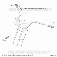 STEERING, SOPORTE DE MANILLAR AND GRIPS