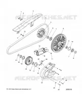 TREN, SPROCKETS, GUARDS AND BELT