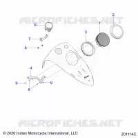 ELECTRICA, INSTRUMENT CLUSTER