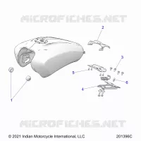 SISTEMA DE COMBUSTIBLE, FUEL TANK MOUNTING