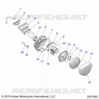 ENGINE, TOMA DE AIRE SYSTEM