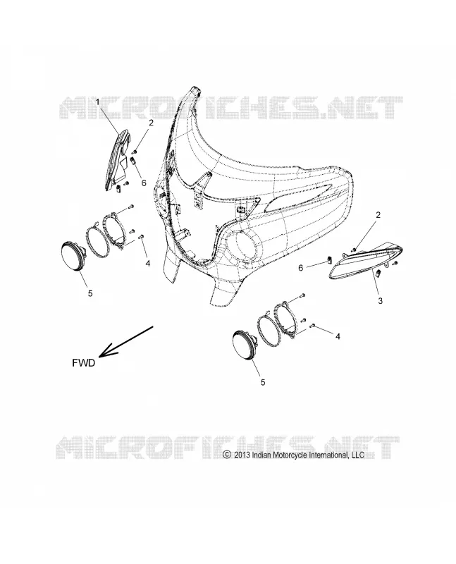 ELECTRICA, DRIVING LIGHTS AND FRONT TURN SIGNALS