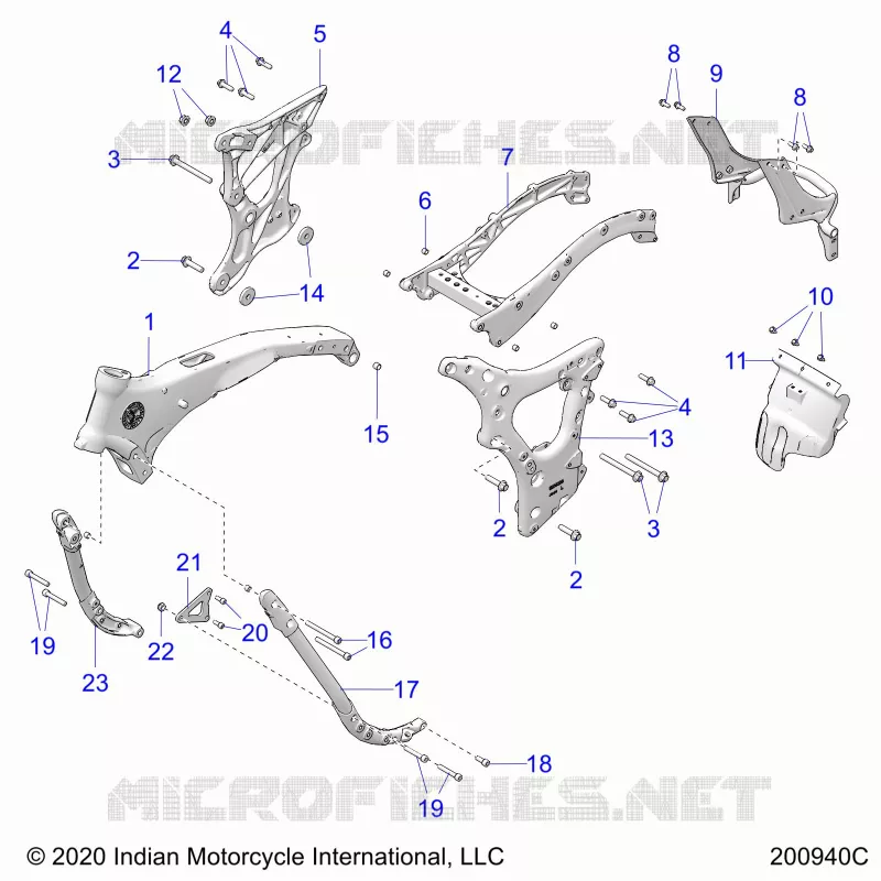 CHASSIS, BASTIDOR ASM.