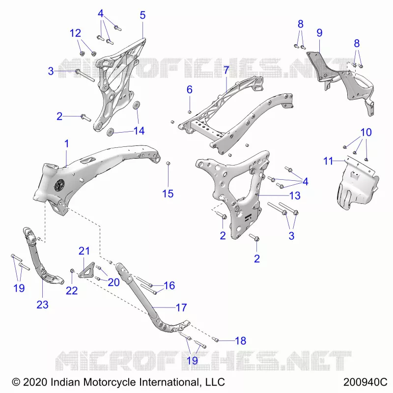 CHASSIS, BASTIDOR ASM.