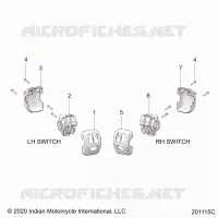 ELECTRICA, SWITCH CONTROLS, LH/RH