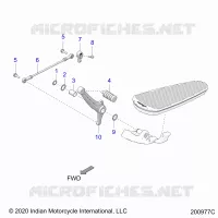 TREN, SHIFT PEDAL AND SHIFT LINKAGE