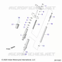 SUSPENSIÃ“N DELANTERA FORKS