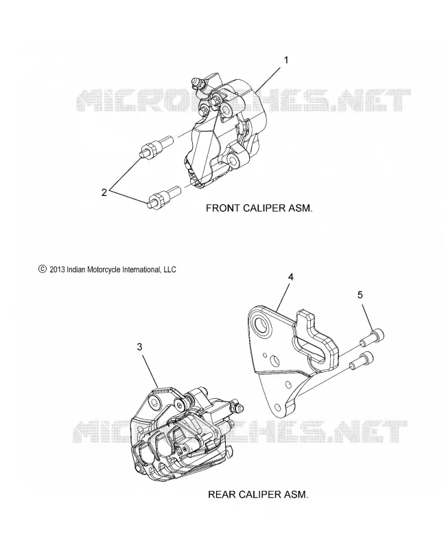 BRAKES, PINZA FRENO DELANTERA / TRASEIRA