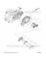 MOTOR, CAM SHAFTS AND GEARS