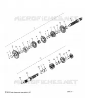 TREN, INPUT/OUTPUT SHAFT ASM.