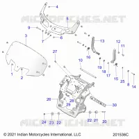 MERCADO ASM, WINDSHIELD MOUNT