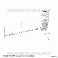 FRENO TRASERO, MASTER CYLINDER