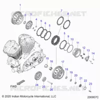 TREN, CLUTCH AND PRIMARY DRIVE