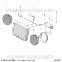 ELECTRICA, INSTRUMENT CLUSTER