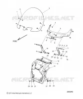 MERCADO ASM, WINDSHIELD MOUNT