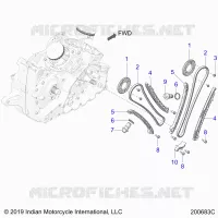 LA CADENA DE LEVAS AND SPROCKETS