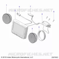 ELECTRICA, INSTRUMENT CLUSTER