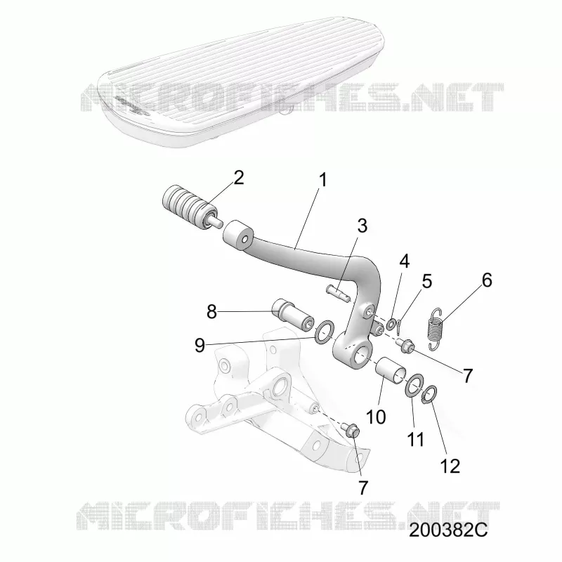 FRENOS, FRENO PEDAL