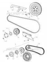 TREN, BELTS, CADENAS AND SPROCKETS