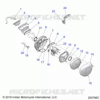 ENGINE, TOMA DE AIRE SYSTEM