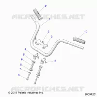 STEERING, SOPORTE DE MANILLAR AND GRIPS