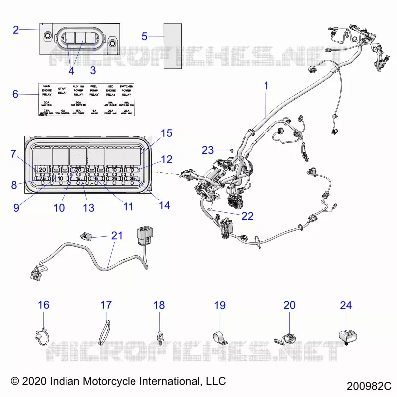 ELECTRICA, WIRE HARNESS