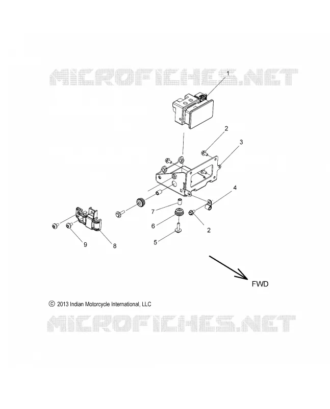 BRAKES, ABS MODULE ASM.