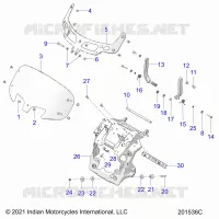 MERCADO ASM, WINDSHIELD MOUNT
