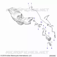 SISTEMA DE COMBUSTIBLE, EVAP SYSTEM (CALIF. AND INTL.)