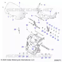 MERCADO ASM, WINDSHIELD MOUNT