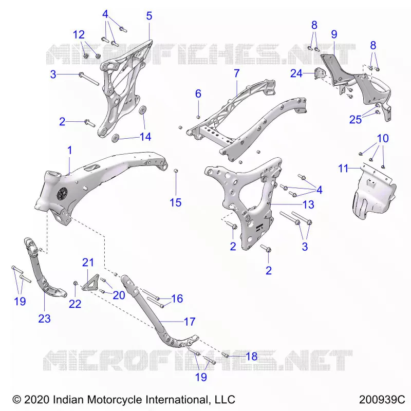 CHASSIS, BASTIDOR ASM.