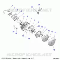 ENGINE, TOMA DE AIRE SYSTEM