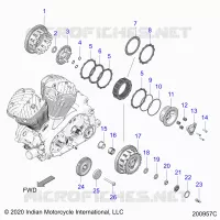 TREN, CLUTCH AND PRIMARY DRIVE