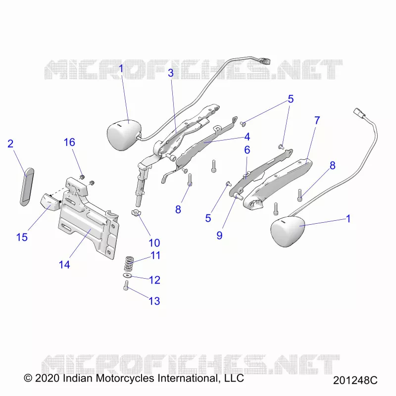 ELECTRICA, REAR LIGHTING AND TURN SIGNALS AND