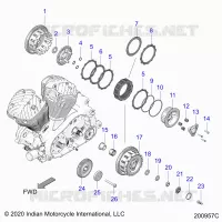 TREN, CLUTCH AND PRIMARY DRIVE