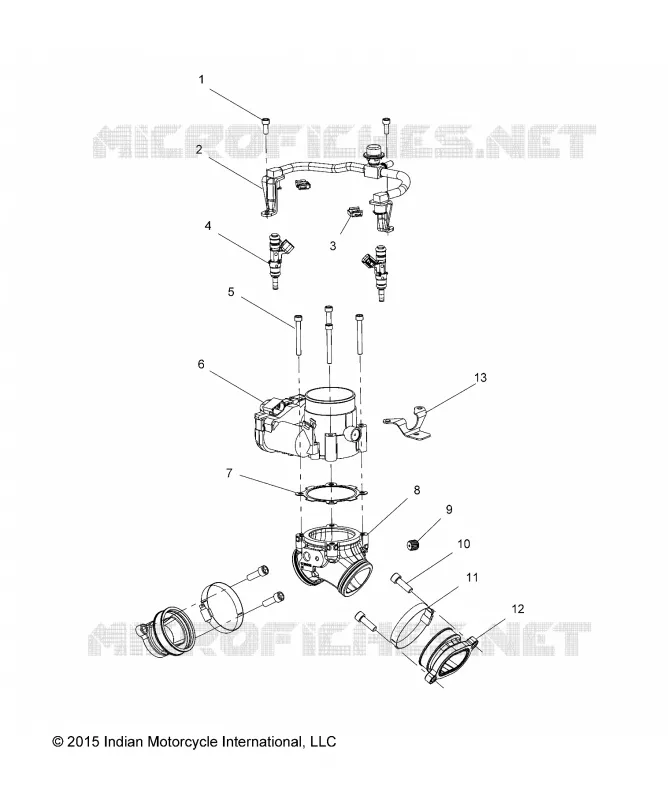 ENGINE, CUERPO DE MARIPOSA/FUEL RAIL