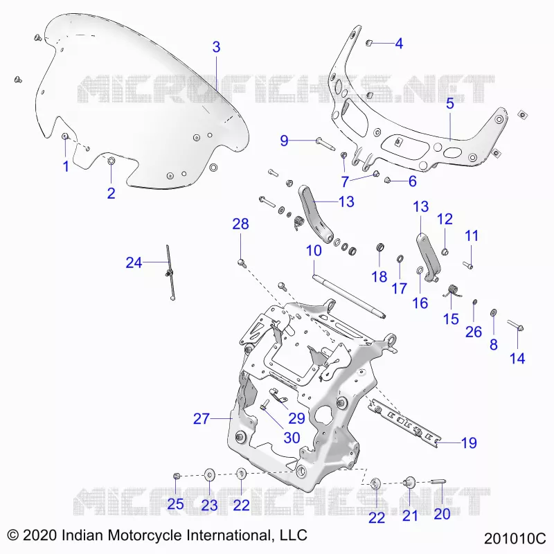 MERCADO ASM, WINDSHIELD MOUNT