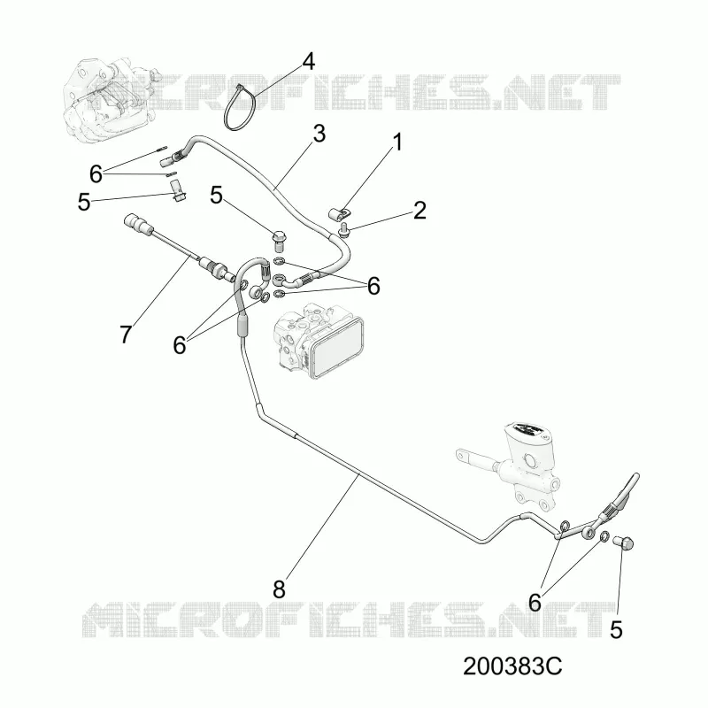 FRENOS, FRENO LINE, REAR, ABS