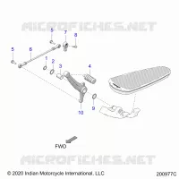 TREN, SHIFT PEDAL AND SHIFT LINKAGE