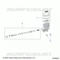 FRENO TRASERO, MASTER CYLINDER