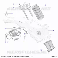 ENGINE, TOMA DE AIRE SYSTEM