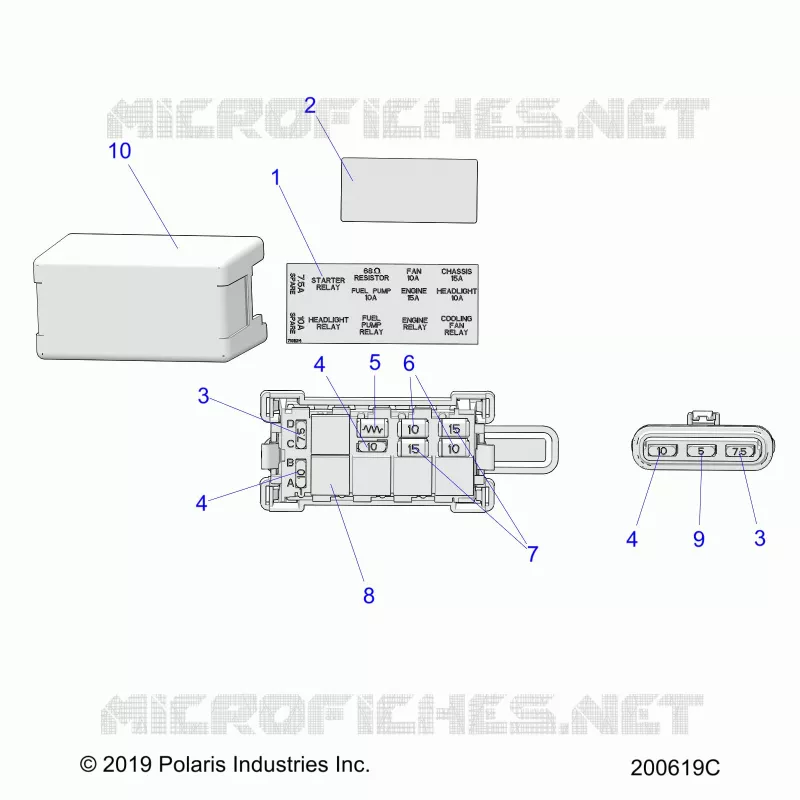 BLOQUE DE FUSIBLES