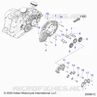 MOTOR, CAM SHAFTS AND GEARS