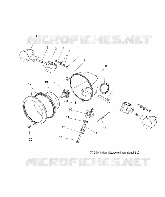 ELECTRICA, HEADLIGHT AND TURN SIGNALS