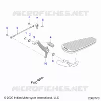TREN, SHIFT PEDAL AND SHIFT LINKAGE