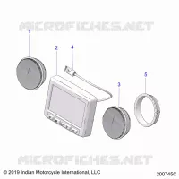 ELECTRICA, INSTRUMENT CLUSTER
