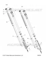 SUSPENSIÃ“N DELANTERA FORKS